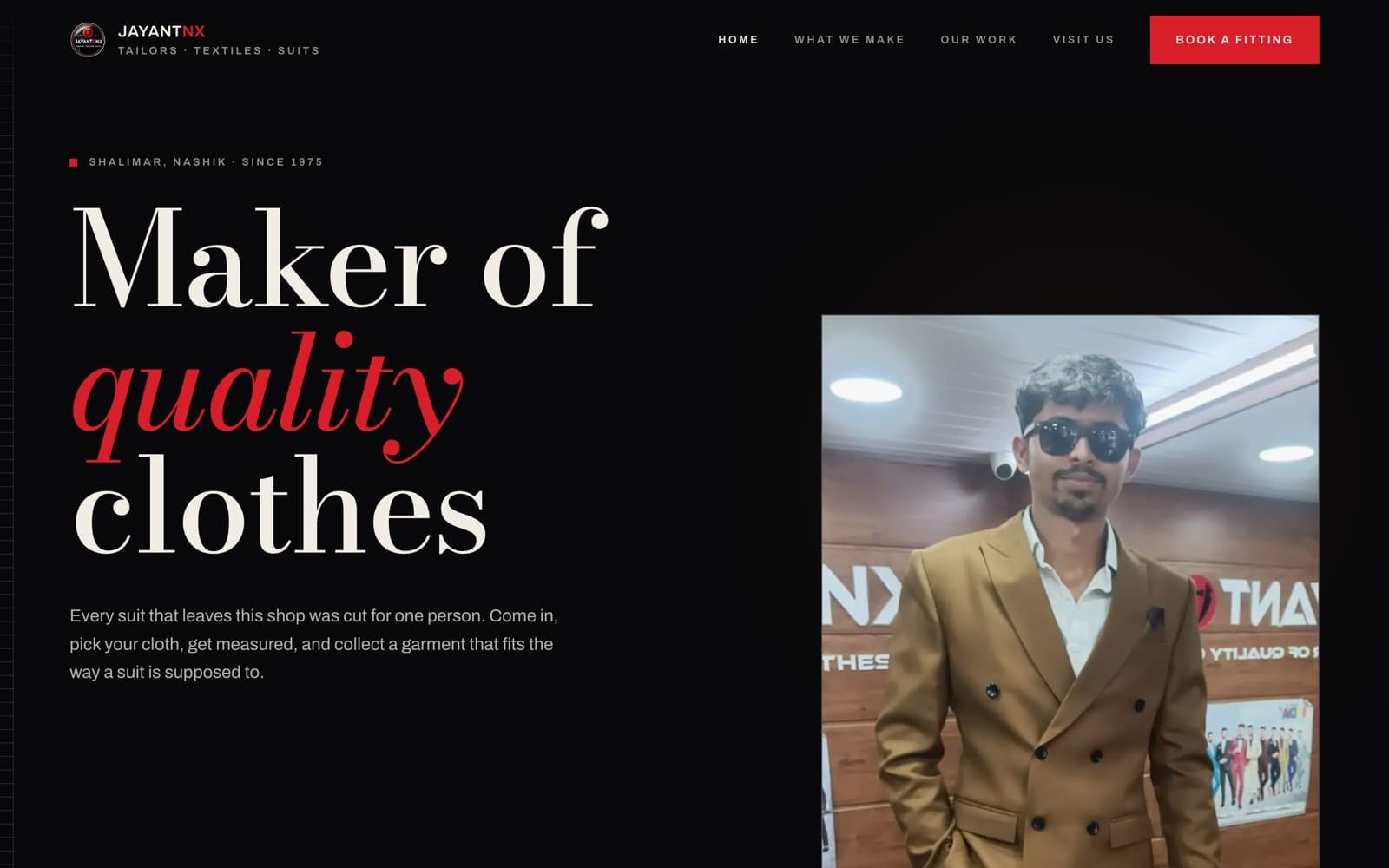 The Jayant NX website
